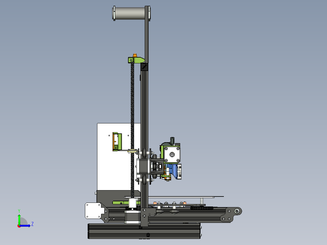 A2004229-Ender 3 3D打印机左视图