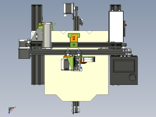 A2004229-Ender 3 3D打印机俯视缩略图