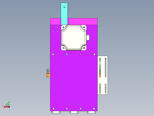 研磨打磨结构模型后视缩略图