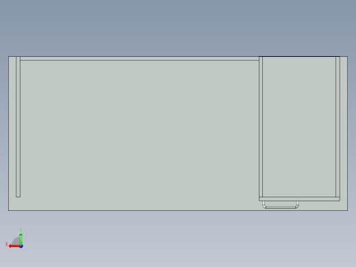 带有iMac 12的办公桌后视缩略图
