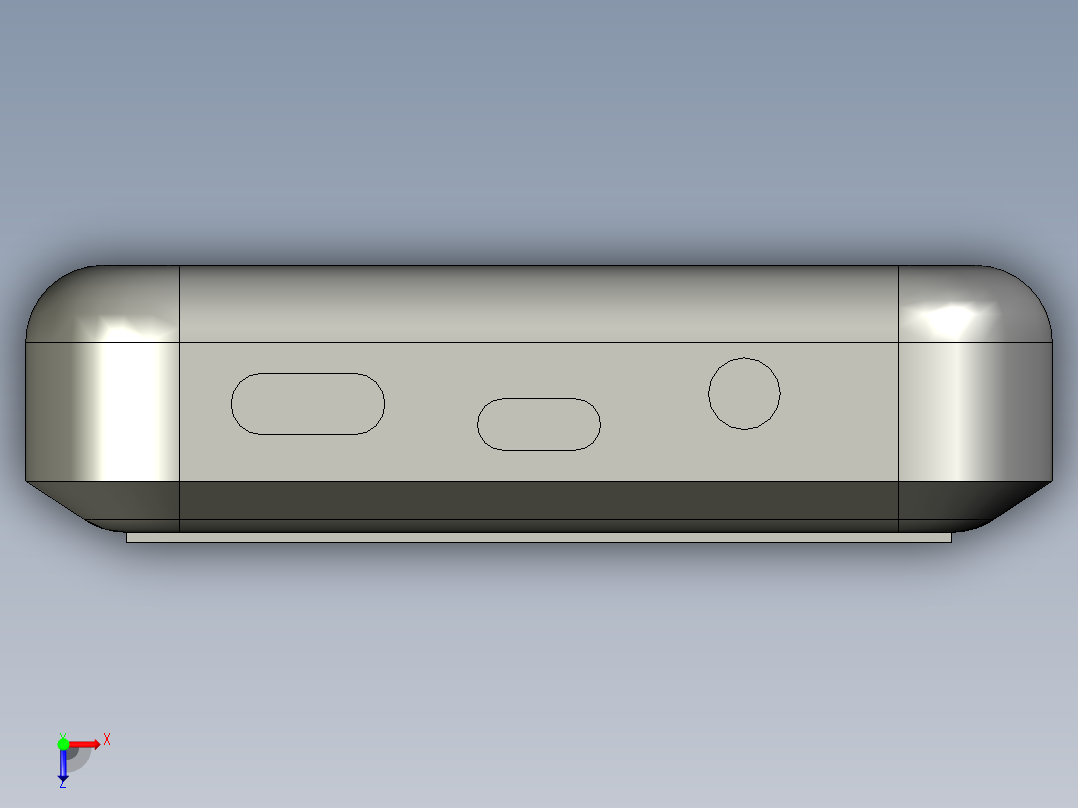 诺基亚105 11俯视图