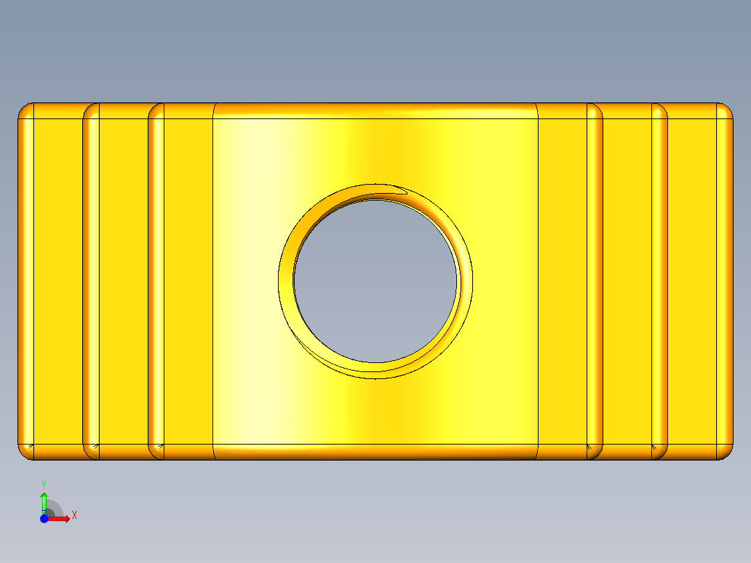 毕业设计零件前视图