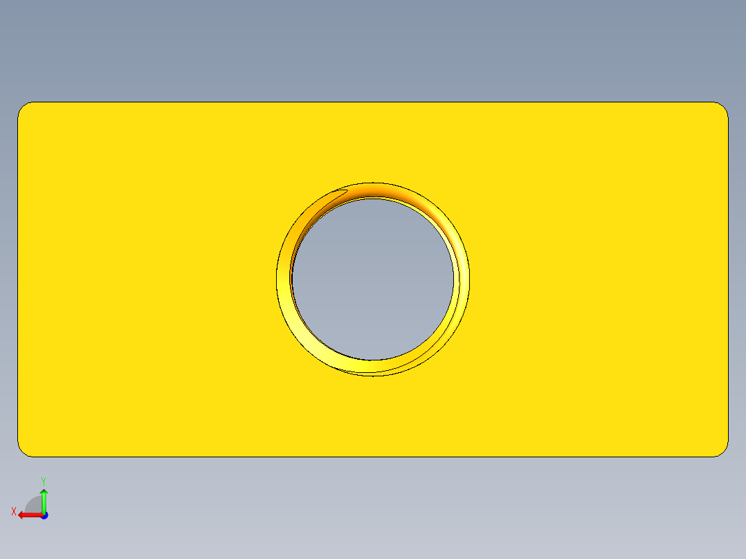 毕业设计零件后视图