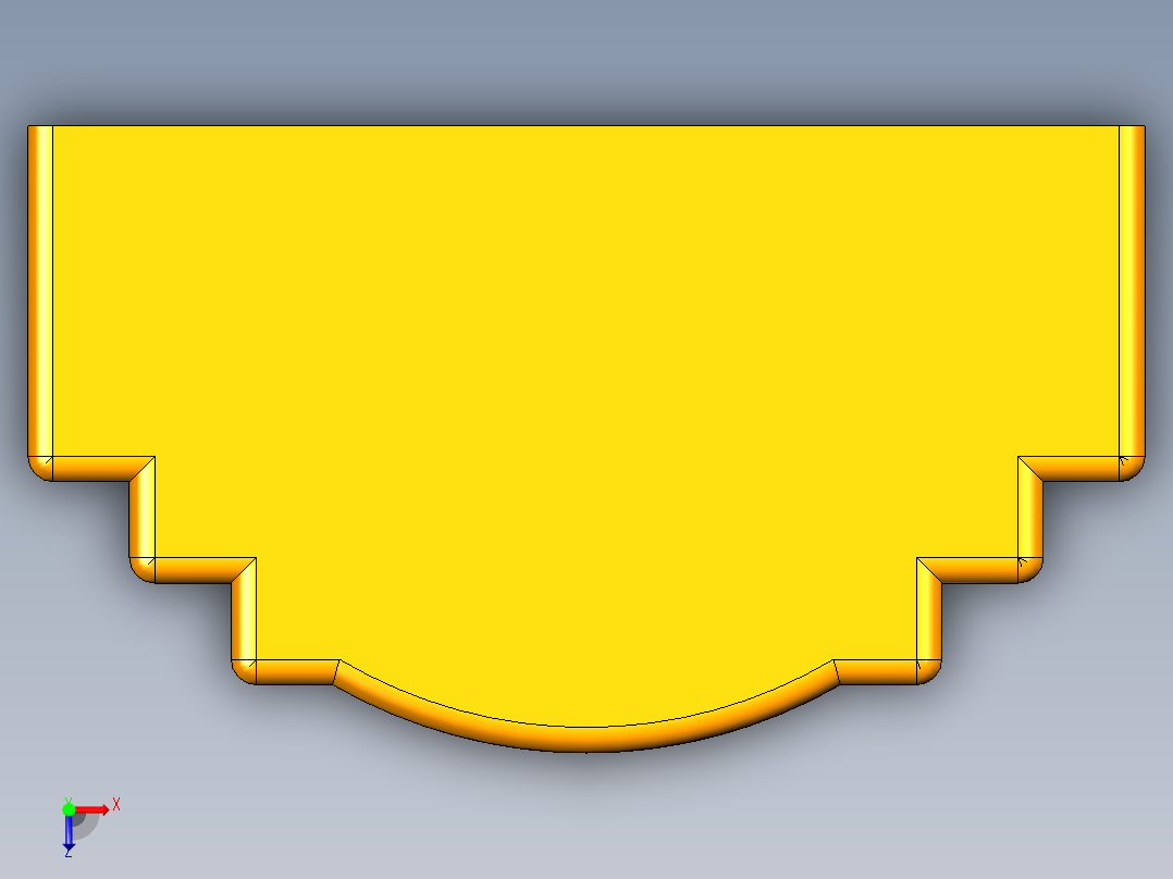 毕业设计零件俯视图
