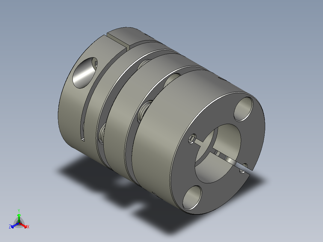 MISUMI-GCPW29-10-14正等轴测图