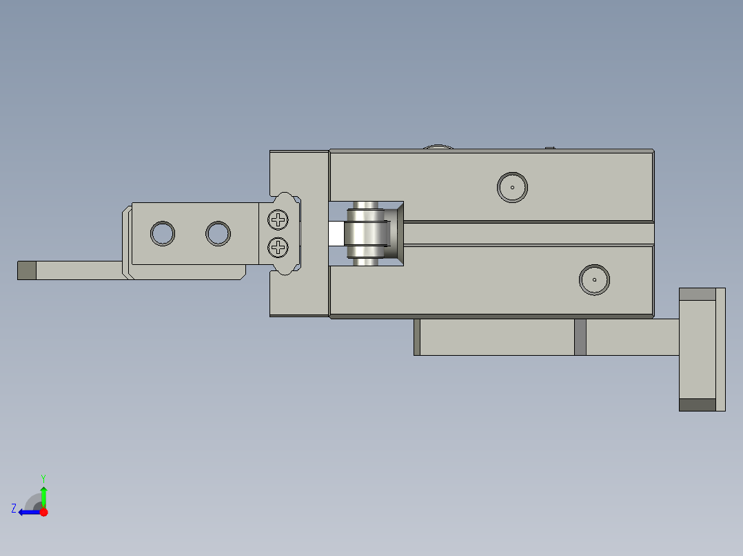 F01AE00021-D40000左夹膜组件右视图