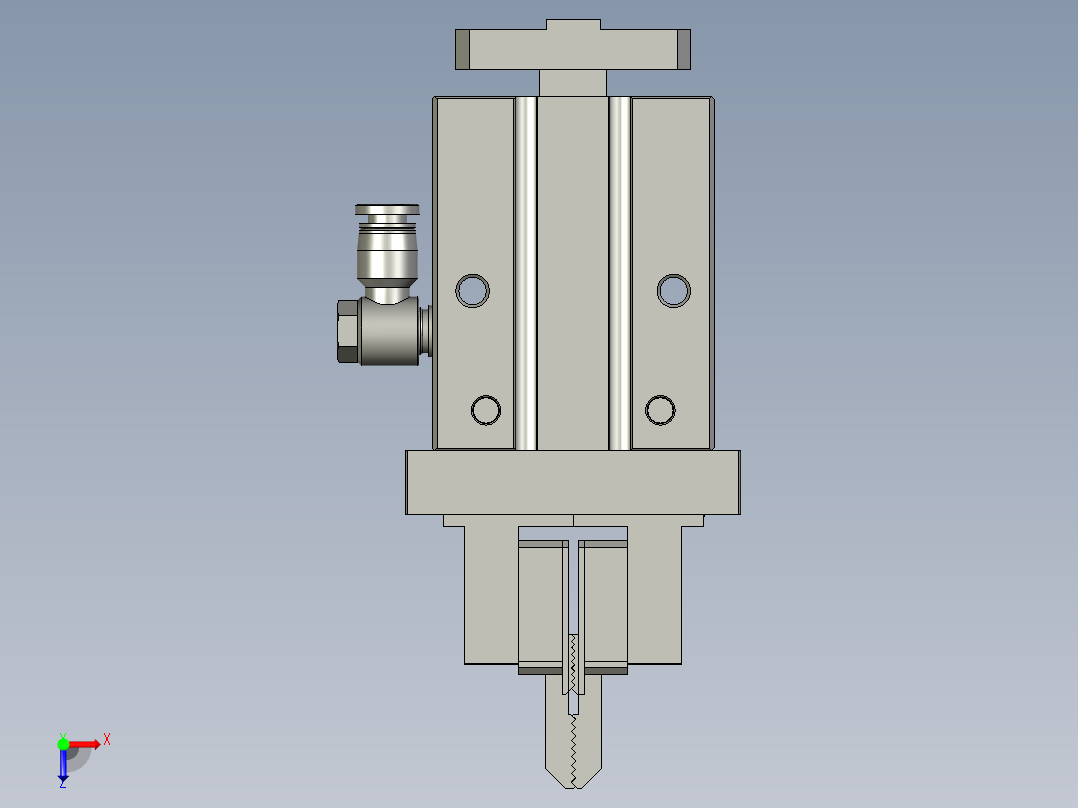 F01AE00021-D40000左夹膜组件俯视图