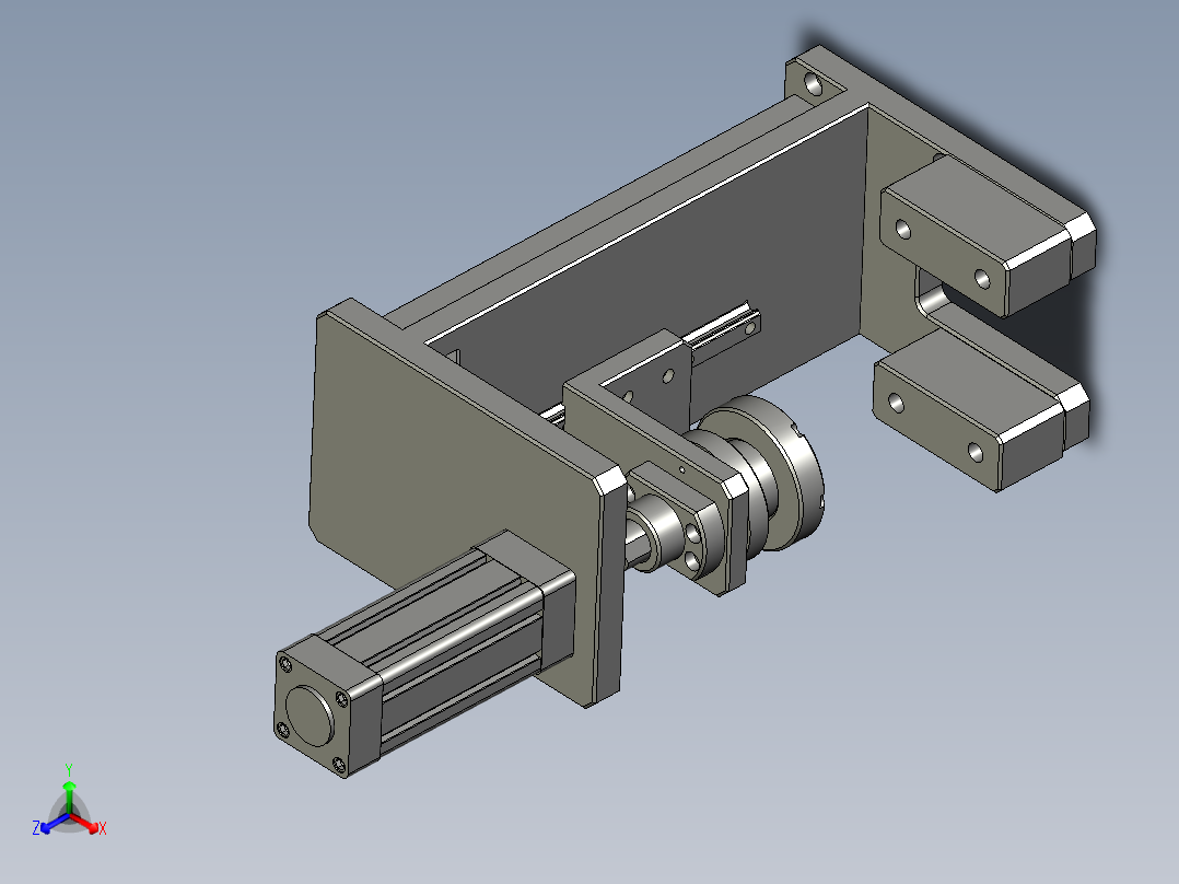 ZK05008压紧组件主视图