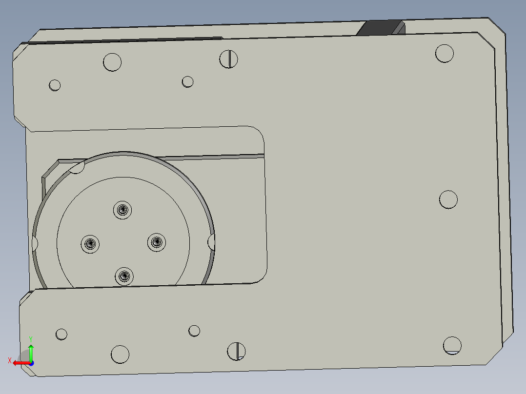 ZK05008压紧组件后视图