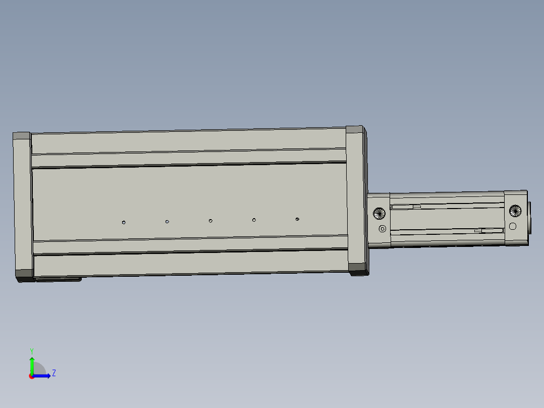 ZK05008压紧组件左视图