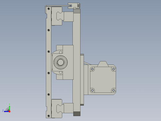 撑膜机构1右视缩略图