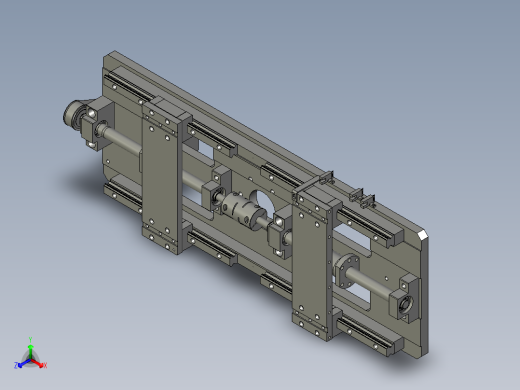 撑膜机构1正等轴测缩略图
