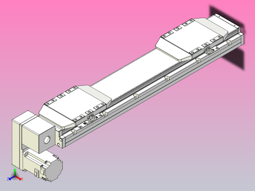皮带直线轴双滑块型TPA-GCBS-150-P80-L150-LP-M75-N3