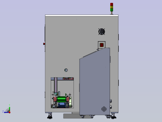 圆盘式铁芯冲压卷盘一体机右视缩略图