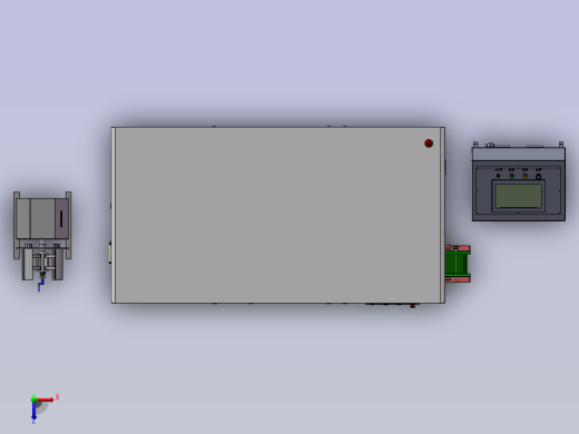 圆盘式铁芯冲压卷盘一体机俯视缩略图