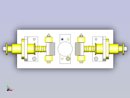 一种简易插入取出机构前视缩略图