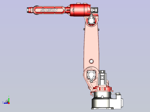 新松机器人SR20A 3D模型右视缩略图