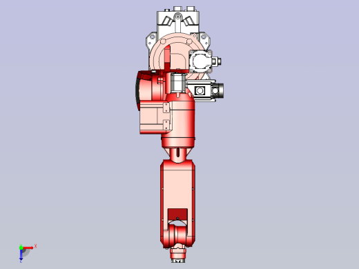 新松机器人SR20A 3D模型俯视缩略图