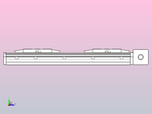 皮带直线轴双滑块型TPA-GCBS-150-P80-L50-DL-M75-N3左视缩略图