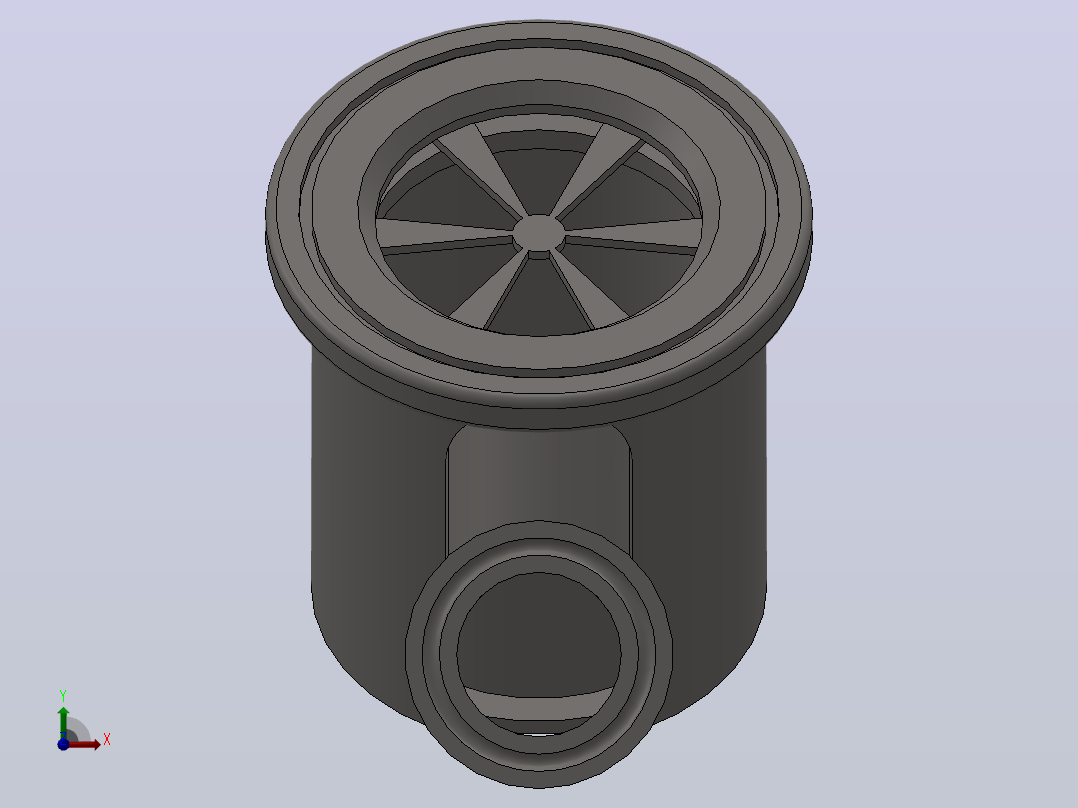 DGX09Y型卡式过滤器[DGX09-DN32]前视图