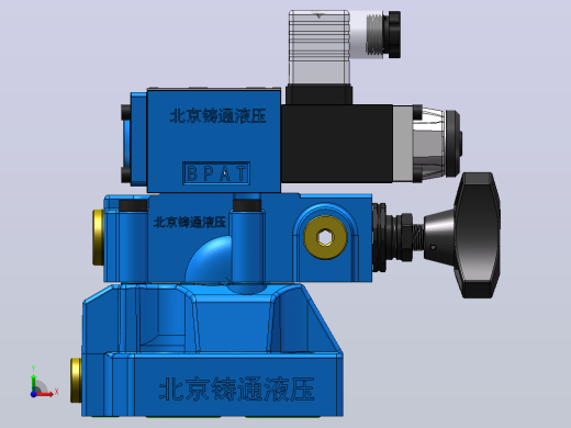 DBW20-1 先导式电磁溢流阀前视缩略图