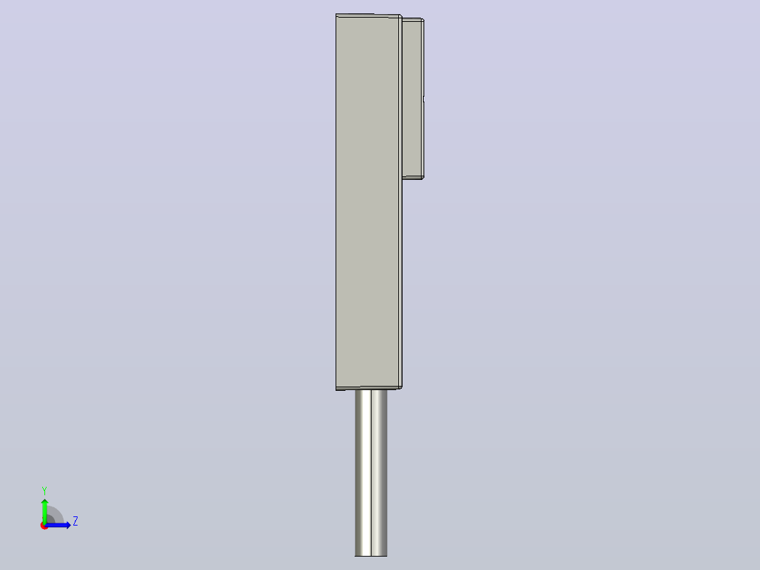 接近开关传感器ZJG16-U-5-15-N-C左视图