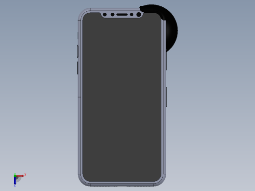 Phone X 蝙蝠侠信号投影仪俯视缩略图