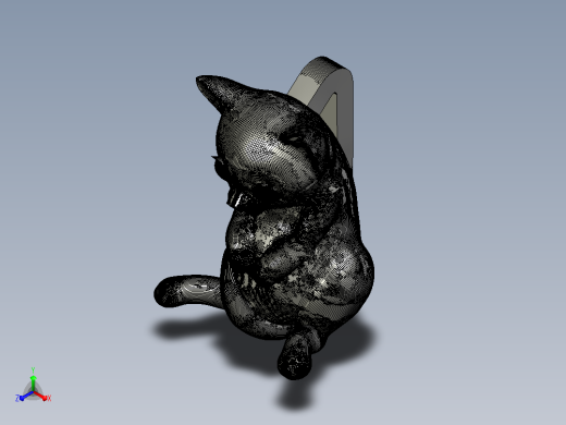 小猫钥匙扣