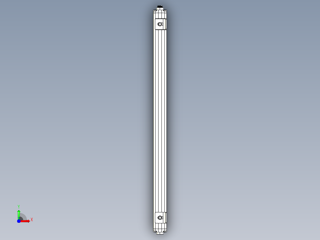 XTG1440安全光栅前视图