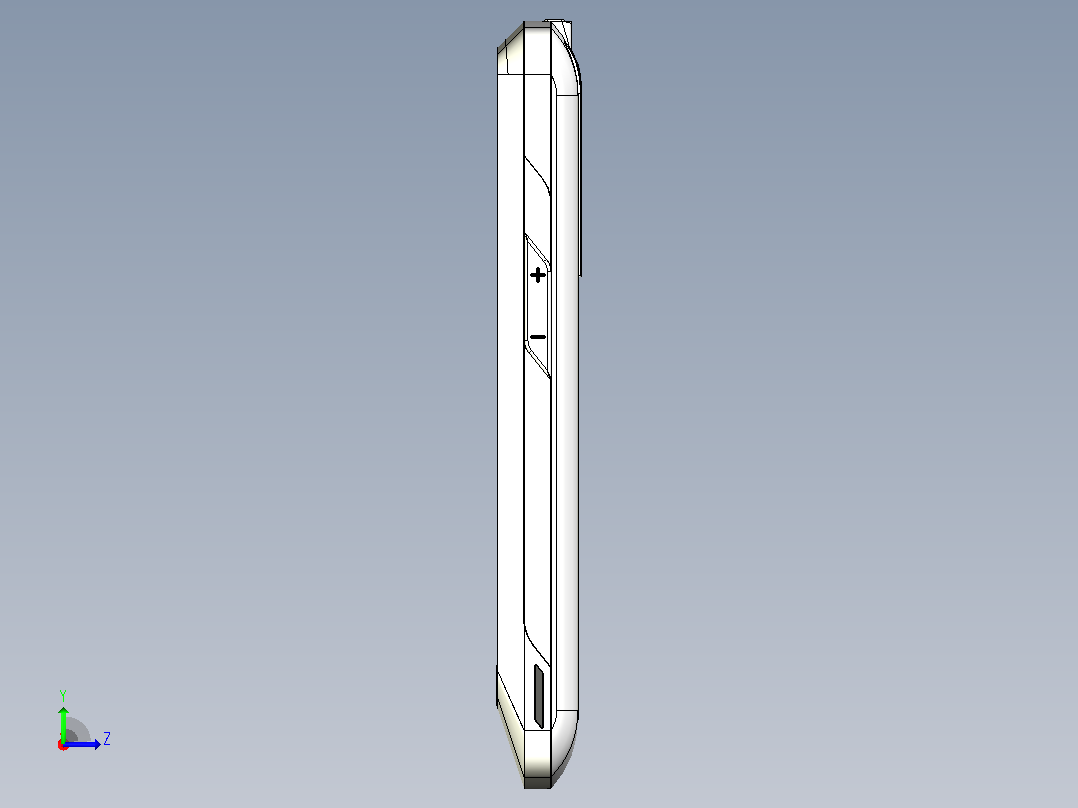 中兴blade 12左视图