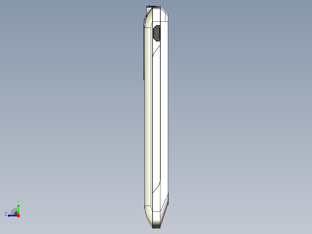 中兴blade 12右视图