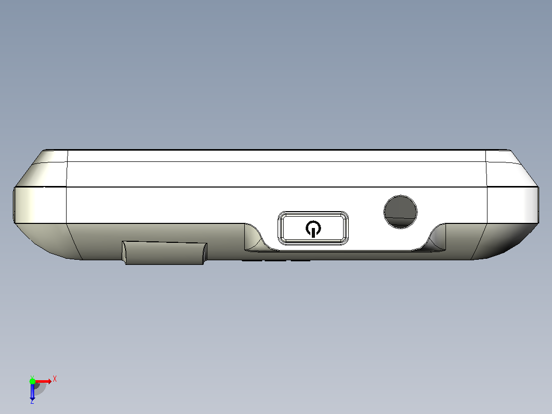 中兴blade 12俯视图