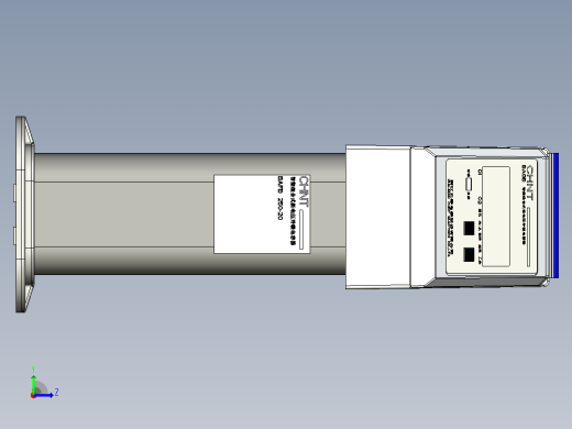 BAFB 250-20智能组合式低电压并联电容器三维模型202202左视缩略图