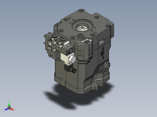 林德 HRP 105cc 活塞泵正等轴测缩略图