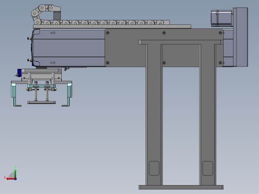 同步轮模组移载夹取结构sw18可编辑后视缩略图