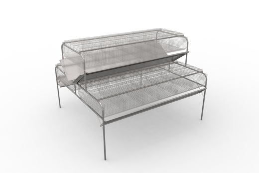 兔子笼专业养殖笼模型缩略图