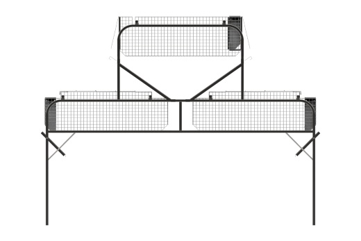 兔子笼专业养殖笼模型缩略图