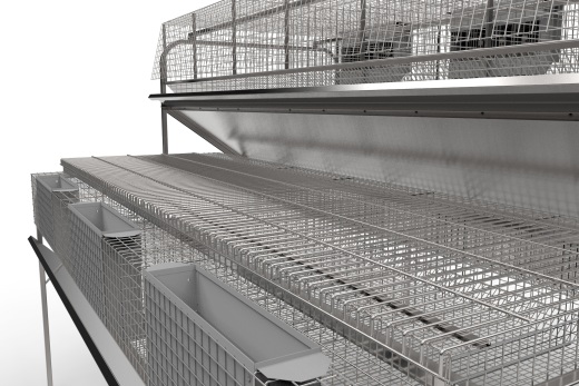 兔子笼专业养殖笼模型缩略图