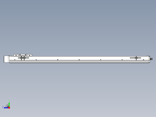 Toyo东佑达直线模组-ECH12-1050-BR-100W右视缩略图