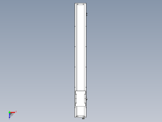 Toyo东佑达直线模组-ECH17-1250-M-400W-D4俯视缩略图