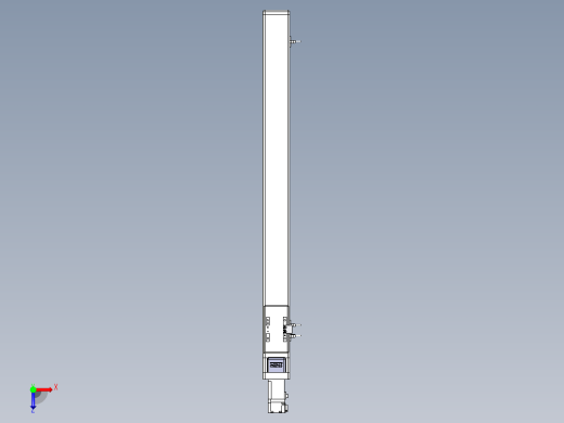 Toyo东佑达直线模组-ETH6M-BC-700-M10俯视缩略图