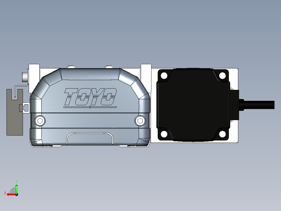 Toyo东佑达直线模组-ETH12-1050-BR-200W+煞車后视图