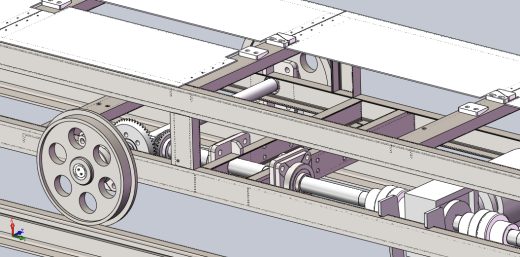钢轨打磨工艺试验台载轨小车sw14可编辑缩略图