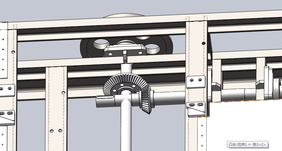 钢轨打磨工艺试验台载轨小车sw14可编辑