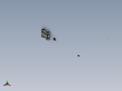 户外小车底盘正等轴测缩略图