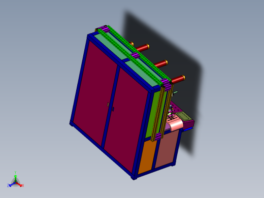 电子材料冲孔贴膜机
