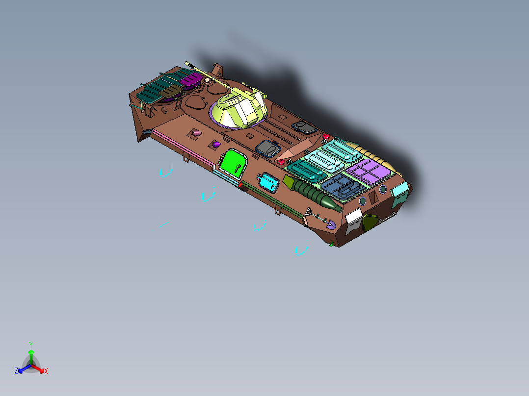 BTR-80苏联轮式装甲运兵车