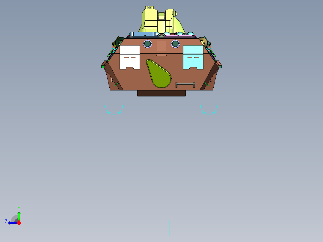 BTR-80苏联轮式装甲运兵车右视图