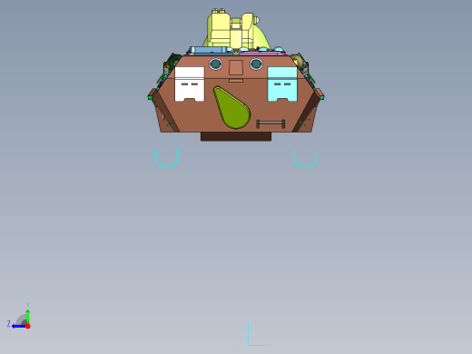 BTR-80苏联轮式装甲运兵车右视缩略图