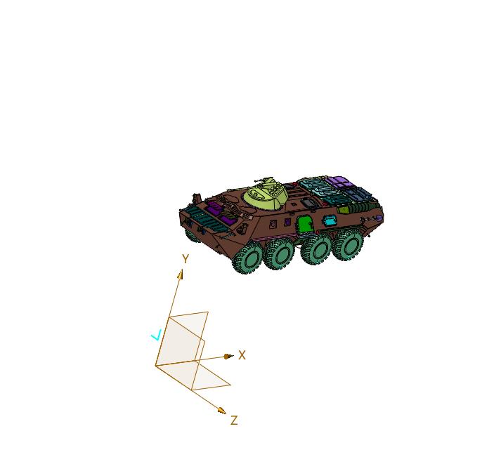 BTR-80苏联轮式装甲运兵车